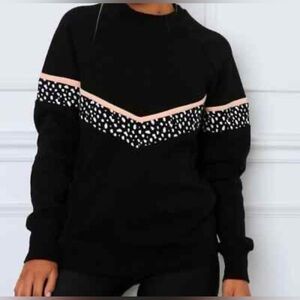 Sarah’s Day x White Fox Active All I do is Brunch Blackout Crew Hoodie